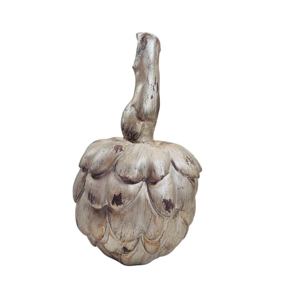 Ceramic Artichoke Sculpture Art Faux Harvest Table Centerpiece Decoration Brushe - Picture 3 of 4